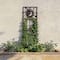 Glitzhome® 48" Painted Metal Sun Garden Trellis Stakes